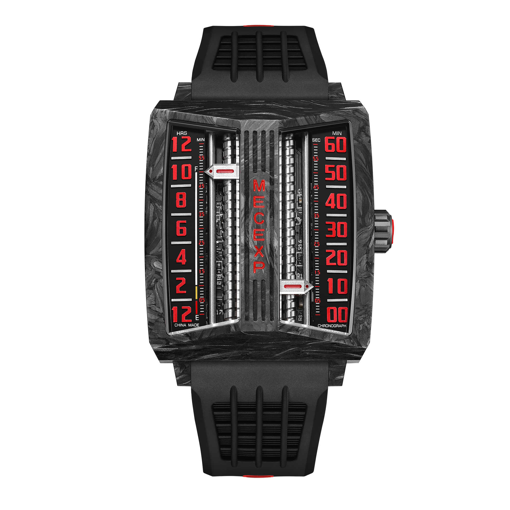 MECEXP Watch MS1001 Forged Carbon Edition