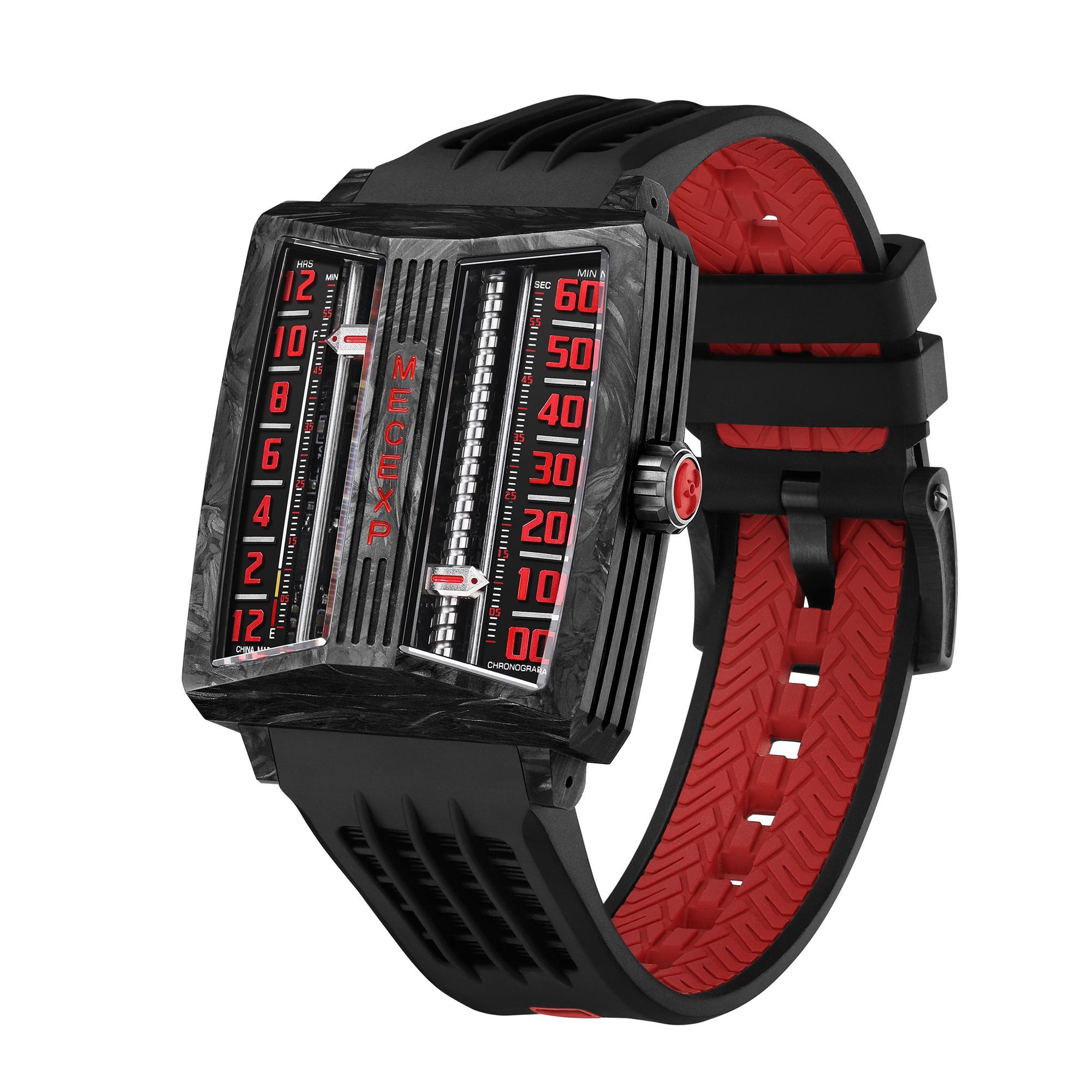MECEXP Watch MS1001 Forged Carbon Edition
