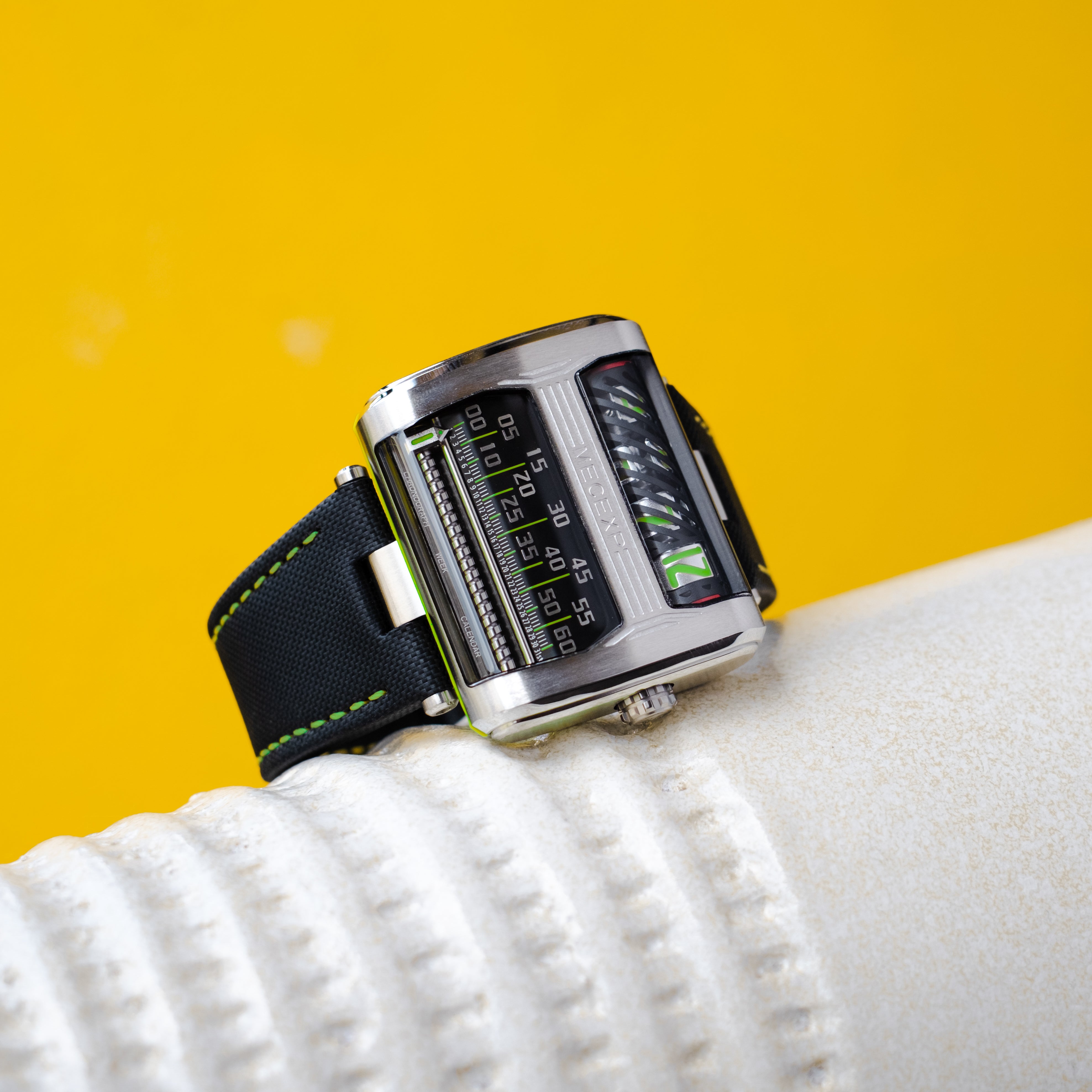MECEXP Watch MS1002 Green Steel
