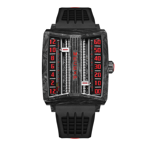 MECEXP Watch MS1001 Forged Carbon Edition