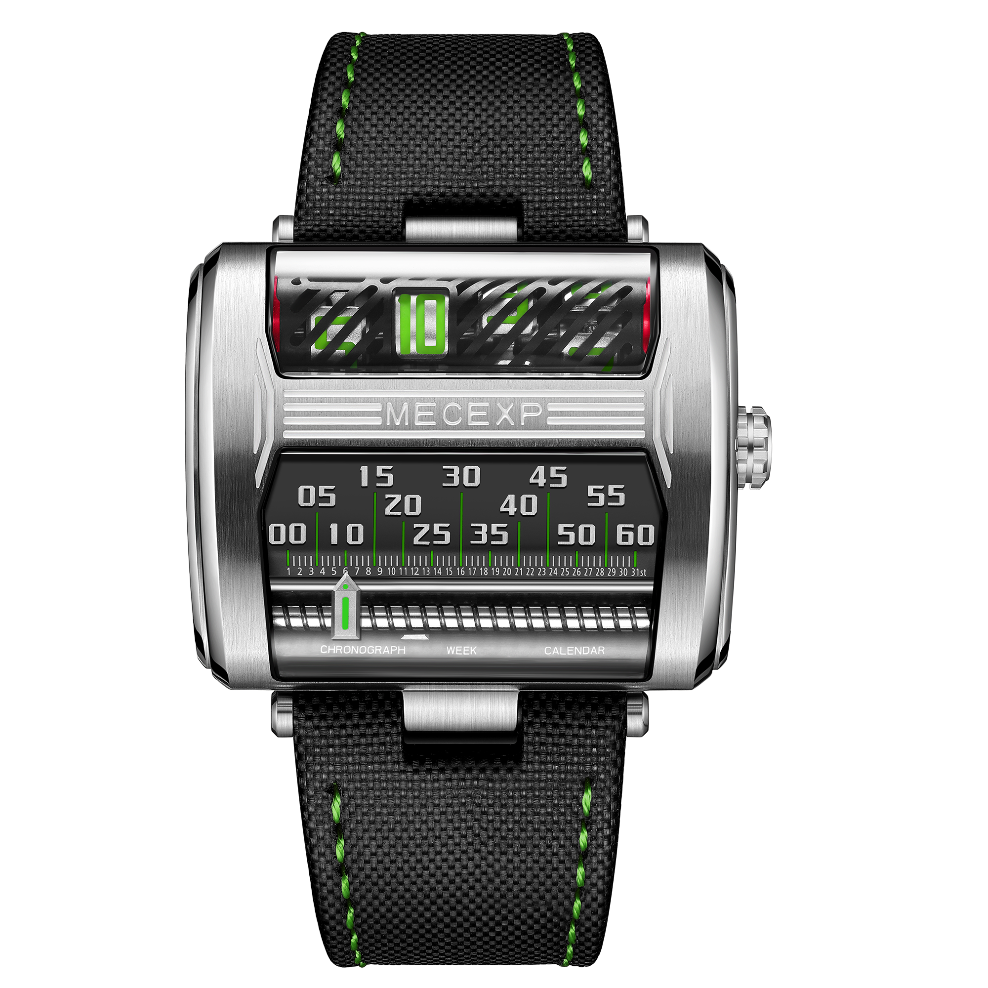 MECEXP Watch MS1002 Green Steel