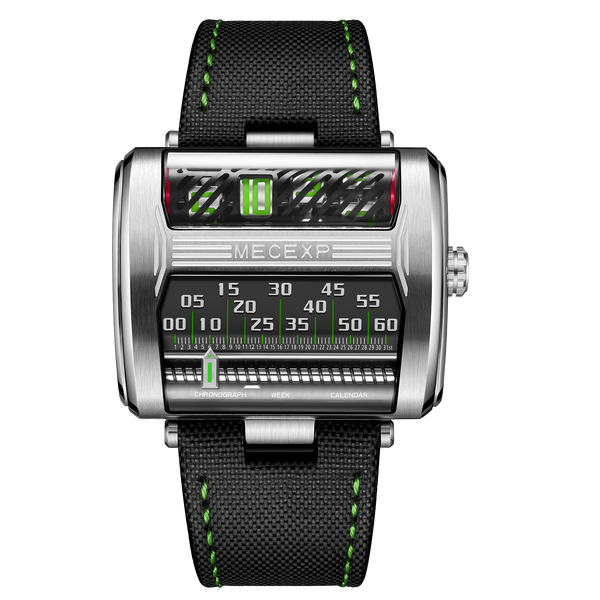 MECEXP Watch MS1002 Green Steel