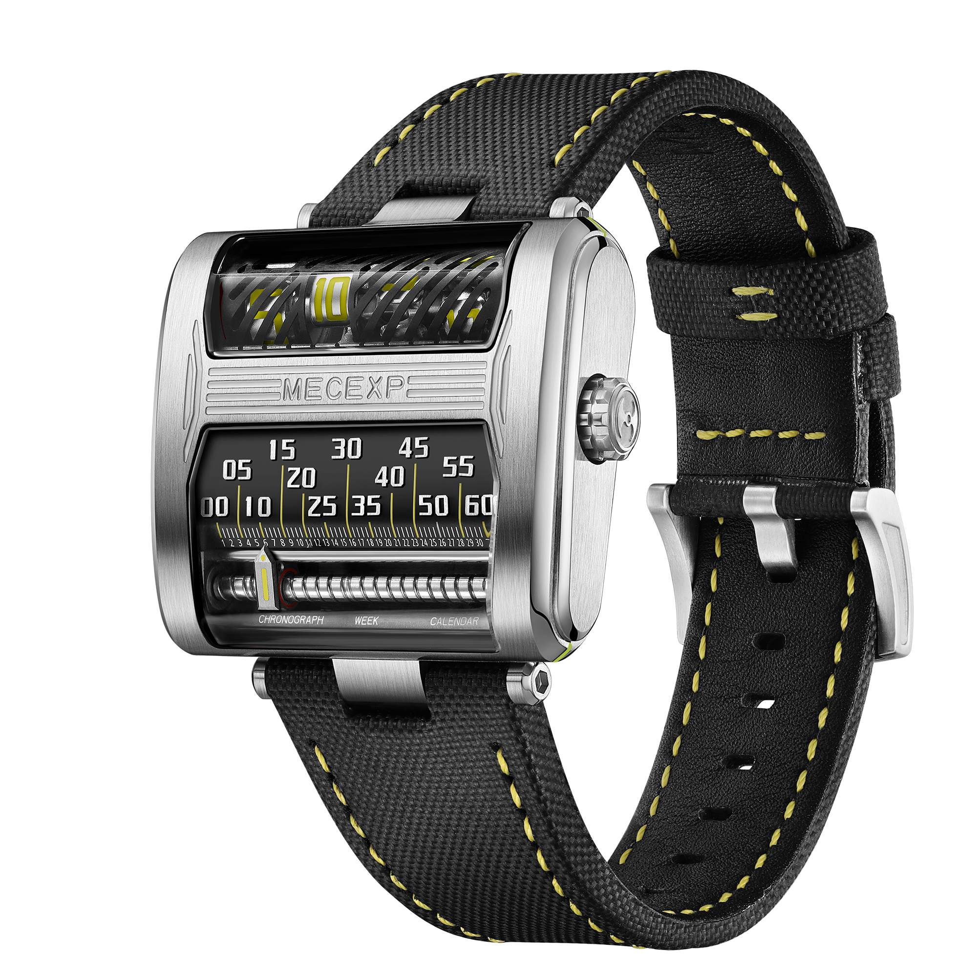 MECEXP Watch MS1002 Yellow Steel