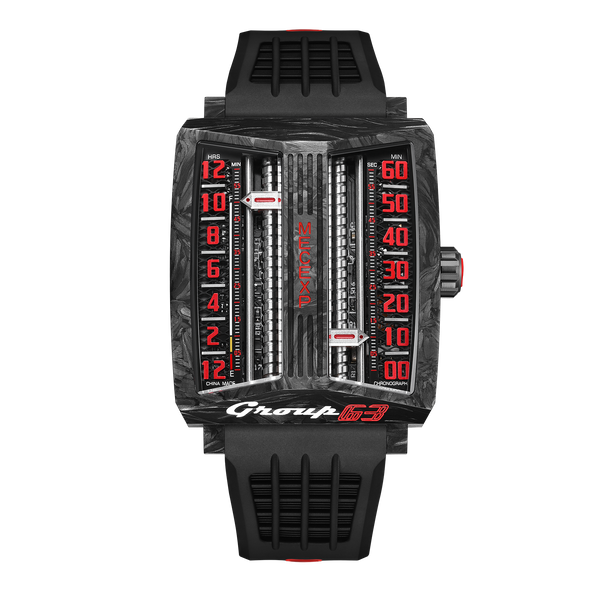 MECEXP Watch MS1001 X Group 63 Forged Carbon Limited Edition