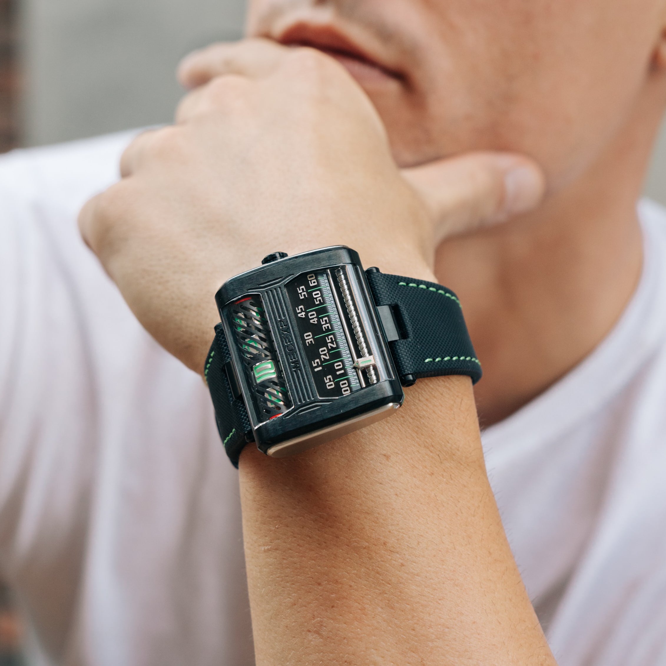 MECEXP Watch MS1002 Green Pvd
