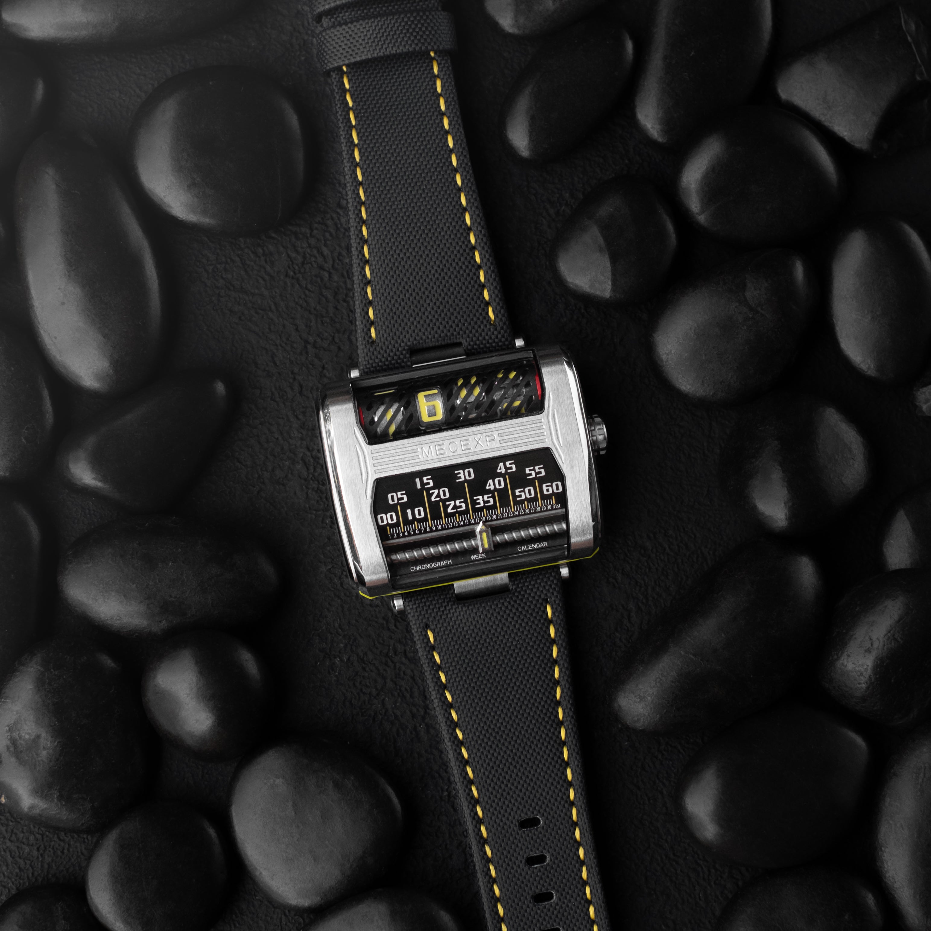 MECEXP Watch MS1002 Yellow Steel